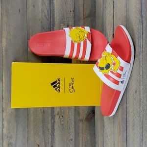 adidas "Lisa Simpson" Adilette Comfort Beach Slides Sandals